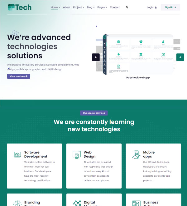 Web design